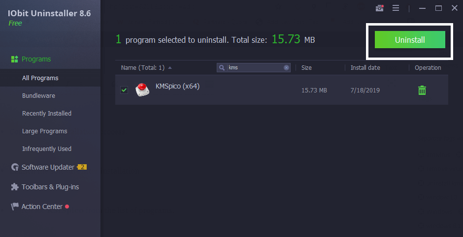 press-uninstall-in-iobit-uninstaller